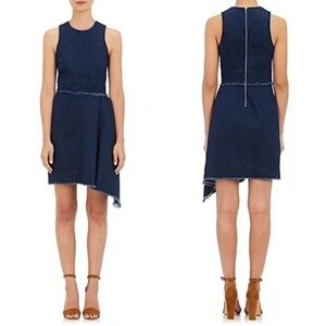 NICHOLAS Asymmetrical Navy Dress (D11)